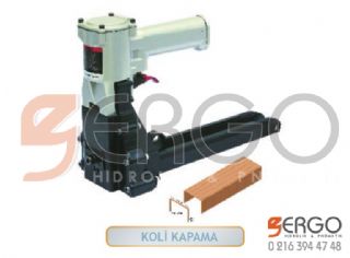 Havalı Kanca Sıkma-Koli Kapama-Zımba Makinası